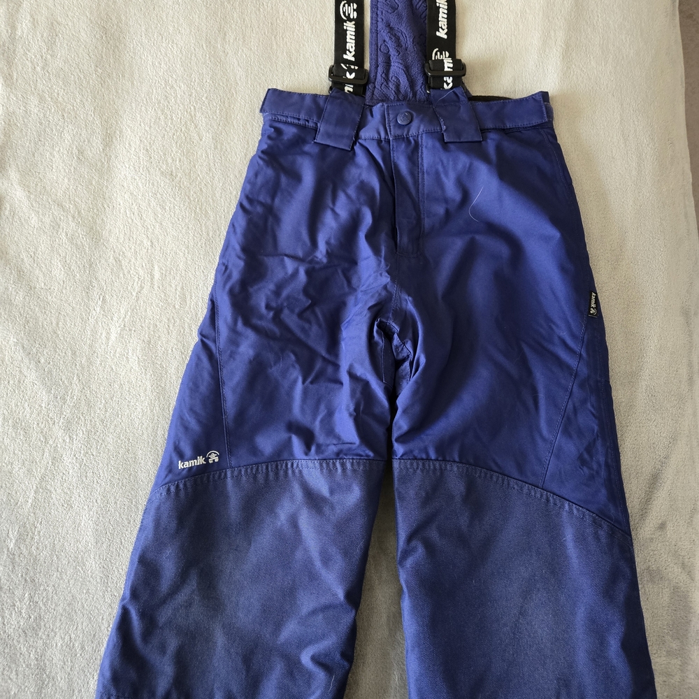 Kamik Navy Insulated Pants with Straps
